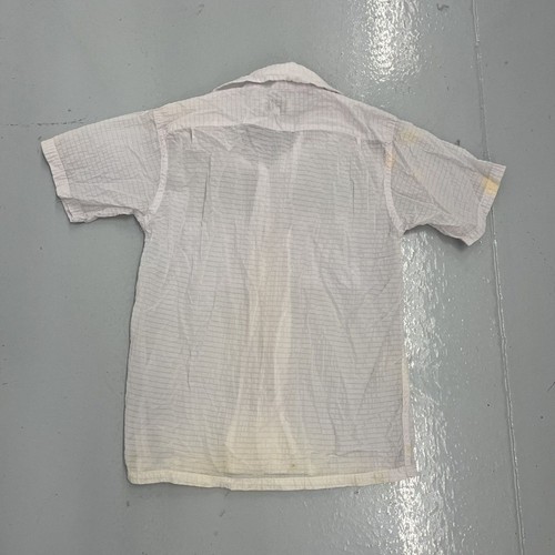 Vintage 50s Sunset White Nylon Rockabilly Loop Collar 1950s True Vintage - Picture 4 of 5