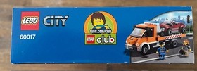 NEW 2013 Lego City 60017 Flatbed Truck RETIRED Set 2 Minifigures