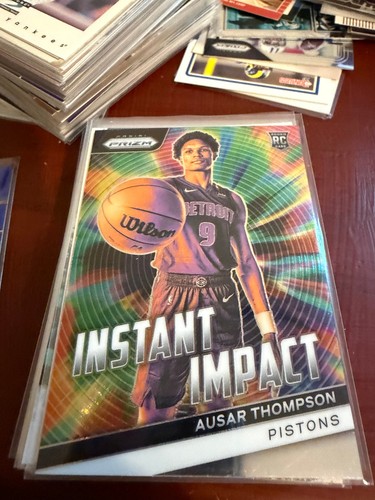 Ausar Thompson - 2023-24 Panini Prizm Instant Impact #2 Pistons