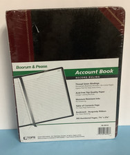 Boorum  Pease 38-300-R Record Account Book Record Rule 300 Pages 9-5/8 x 7-5/8