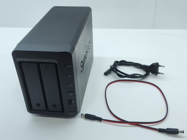 Synology DS713+ | 4GB DDR3 | DSM 7.1 | Internal 75W GaN PSU Mod