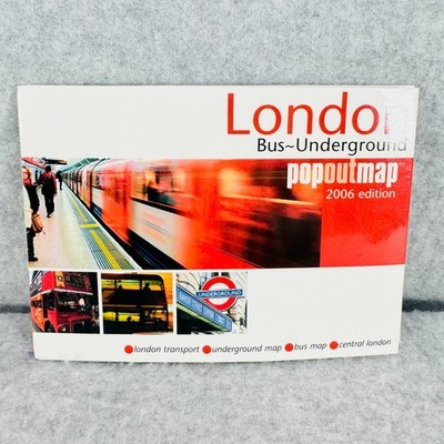 PopOutMap London Bus Underground Map 2006 Edition Travel Guide