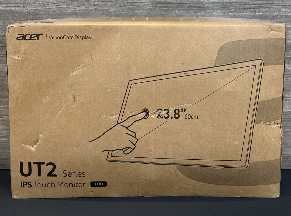 Acer UT242Y 23.8" FHD 1920x1080 4ms LCD IPS Monitor UMQW2AA001(Distressed Box) - Image 2 of 4