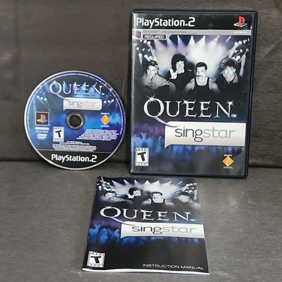 SingStar Queen PlayStation 2 PS2 Video Game Complete Refurbished