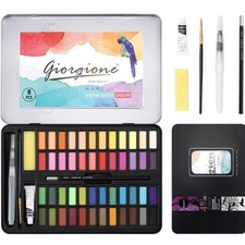 Aquarell Farben Farbkasten Wasserfarben Set Malen Reisen Hobby Künstler