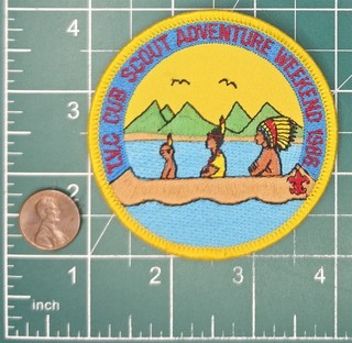 BSA 1986 Cub Scout Adventure Weekend Tennessee Valley Council Alabama