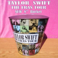 Taylor Swift Eras Tour 8" Bucket Waste Basket - New Condition