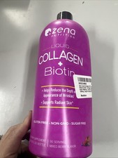 Zena Nutrition Collagen  Biotin Liquid Mixed Berry Gluten Free Sugar-Free 600mL