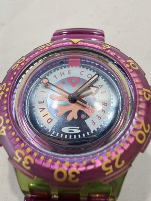   Swatch Scuba 200  Dive in the Coral Reef    Vintage Sammleruhr