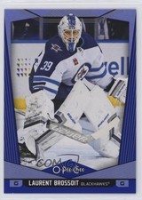 2024-25 O-Pee-Chee Blue Border Laurent Brossoit #324 17p7