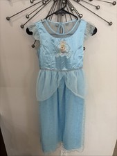 NWT Disney Store Cinderella Deluxe Nightgown Costume Girl Size 7/8