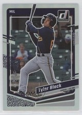 2023 Panini Donruss Career Stat Line 361/412 Tyler Black #136 0h29