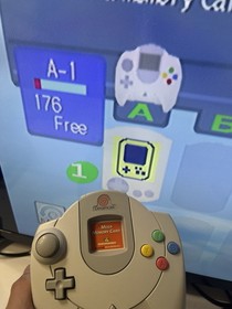 MEGA MEMORY CARD for Sega Dreamcast - 800 Blocks of Memory TESTED WORKING