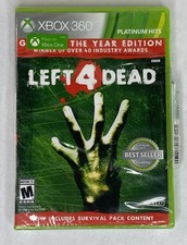 Left 4 Dead - Microsoft Xbox 360 Platinum Hits Zombie Game Brand New Sealed