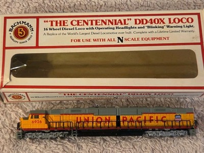 Vintage Bachmann N Scale Union Pacific DD40X Centennial Diesel Loco 51-665-01
