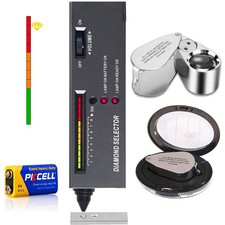 Diamond Tester Pen,Professional Jewelry Tester Magnifying