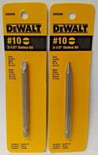 Dewalt DW2040 10 3-1/2" Slotted Power Bit 2PKS