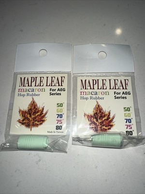 Maple Leaf AST Macaron Airsoft AEG Hop Up Rubber Bucking - 50 Degrees (qty 2)