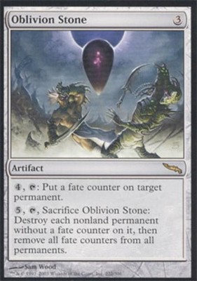 Oblivion Stone - Medium Play MTG Mirrodin
