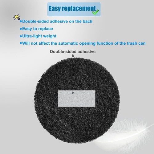 12 Pack Trash Can Absorbing Filters Fit For Trash Cans, Compost1351 - Picture 4 of 6