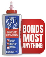 Weldbond Multi-Surface Adhesive Glue, Bonds Most Anything. Use 1-Pack, White