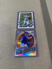 2021 Topps Bowman #RRY-AG Andres Gimenez Chrome ROY Favorites + Series 1 53 WBC