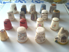 Thimbles Mixed Job Lot x18 unusual mix