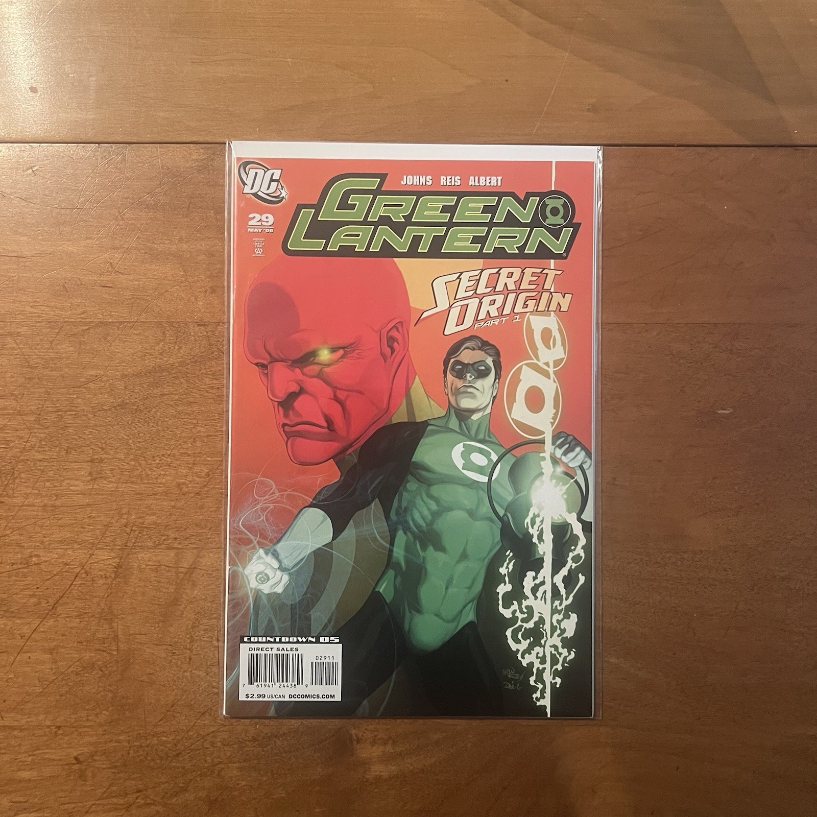 Green Lantern #29 Origin of Green Lantern Retold & Of Atrocitus DC Comics