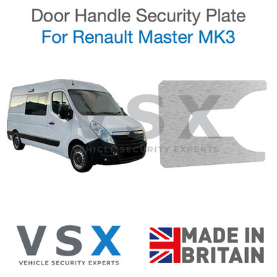 FOR RENAULT MASTER MK3 DOOR HANDLE SECURITY SHIELD SECURITY PLATE