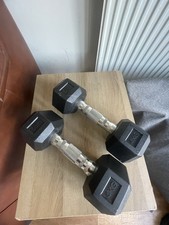 4kg Dumbbells Set of 2 Decent-quality Weights for Home Gym