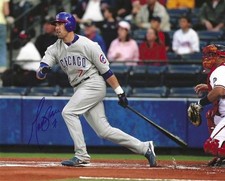 Signed 8x10 MARK DEROSA Chicago Cubs Autographed  photo- COA