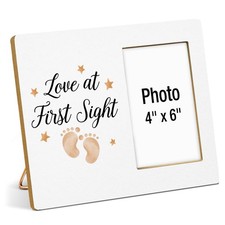 Baby Picture Frame, Baptism Gifts for Boys Girls, Grandparents Baby Announcem...