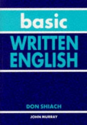 Basic Written English Paperback Don Shiach