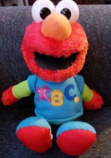 Playskool Sesame Street Singing ABC Elmo Plush 12" Talking Interactive Toy 2013