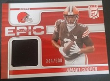 Panini 2024 Donruss Elite Epic Materials Amari Cooper #EMA-ACO Browns MEM /500