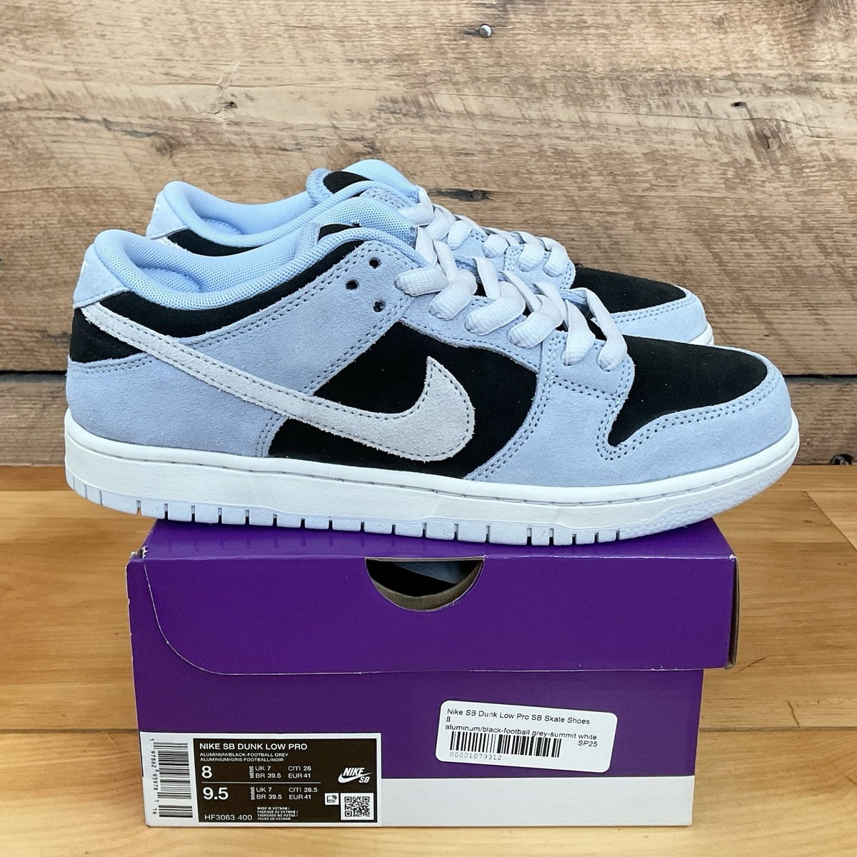 Size 9.5 - Nike Dunk SB Low Aluminum for sale online | eBay