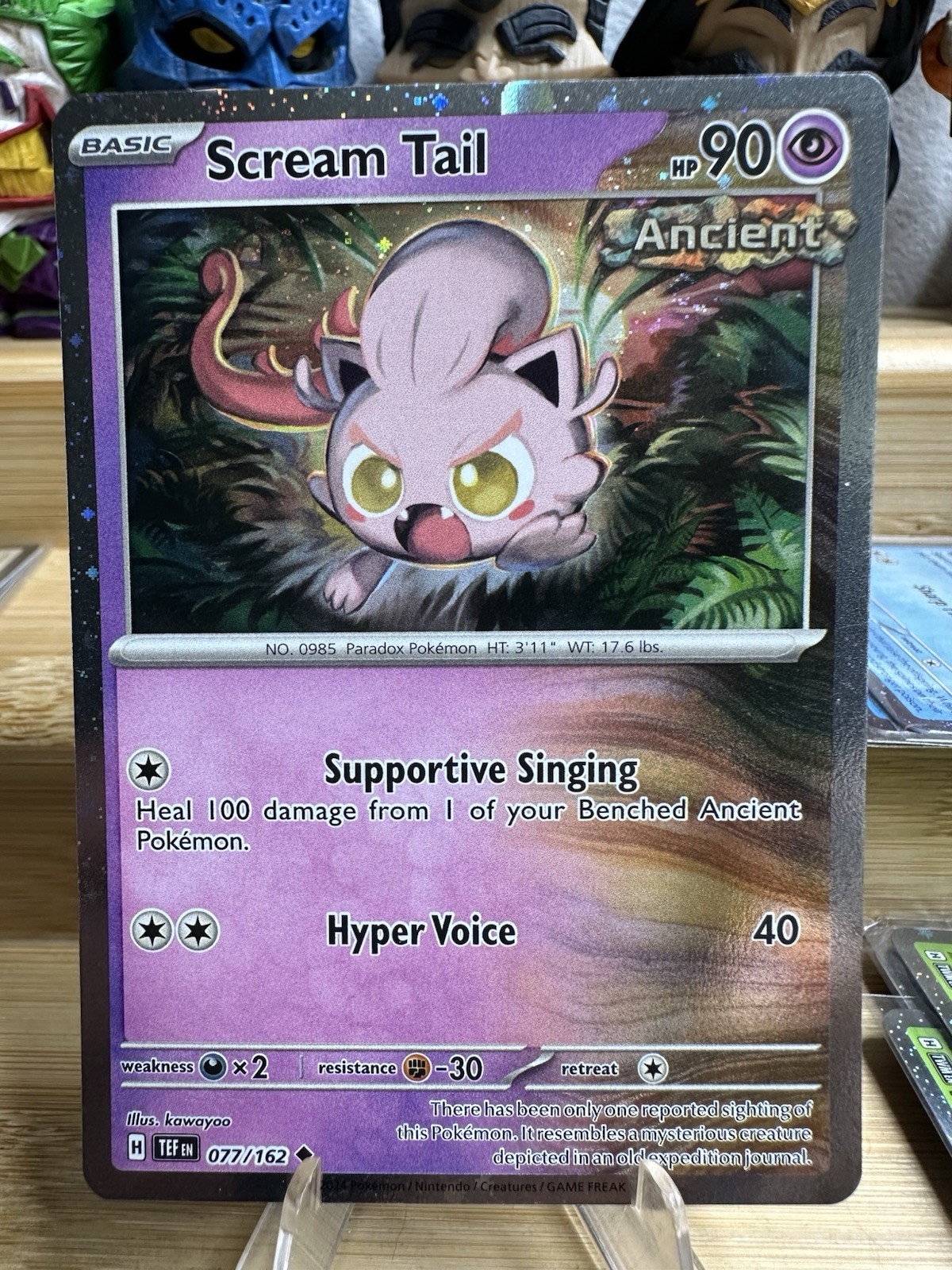 Scream Tail Cosmos Holo 077/162 Pokemon
