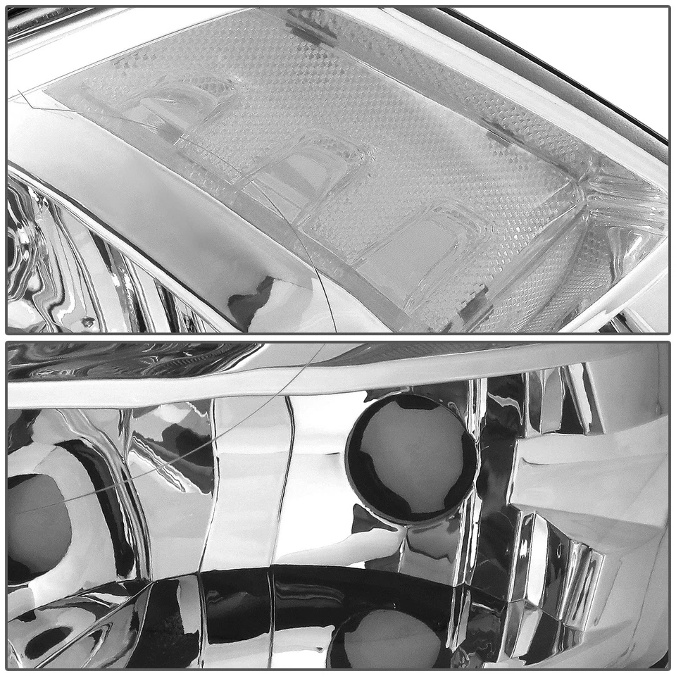 PARA 09-18 RAM 1500 2500 3500 Quad Cromo Carcasa Faros Esquineros Transparentes Piar Foto 4 de 4