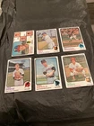 1973 Topps BB HIGH Number Card Lot - (6) Diff G/VG