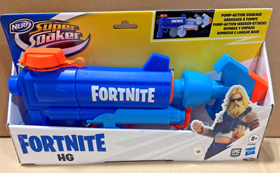 Nerf Super Soaker Fortnite HG Water Blaster Pump-Action Soakage