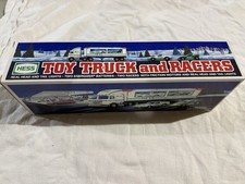 Vintage 1997 Hess Toy Truck and Racers NEW In the Box Never Opened