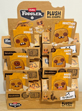FUGGLER FUGG NUGGETS Zuru Nugget Plush Bag Charm Keychain FULL SET OF 6 NEW