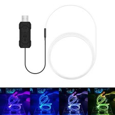 RGB Car Interior Light Strips Ambient Invisible Lights Fiber Optic Atmospher 