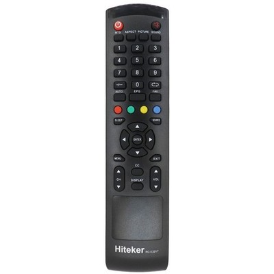 Hiteker RC-E32V7 Factory Original TV Remote Control For Hiteker E32V7