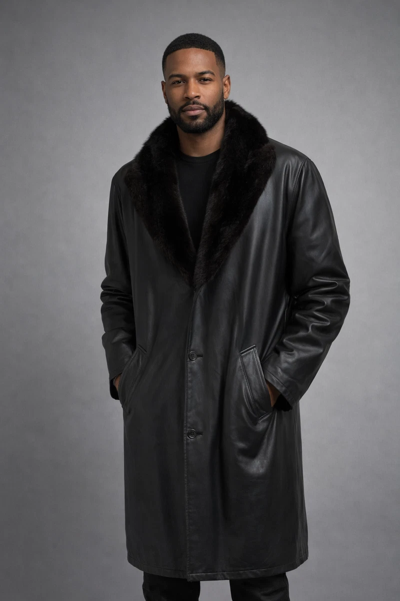 25+ Brioni Leather Outer Shell Coats, Jackets & Vests for Men for