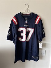 Maglia Uomo Nike New England Patriots Damien Harris #37 NFL Tg 2XL - Blu Nuova con etichette