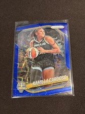 2025 Panini Prizm WNBA Kamilla Cardoso #89 Blue Velocity Chicago Sky