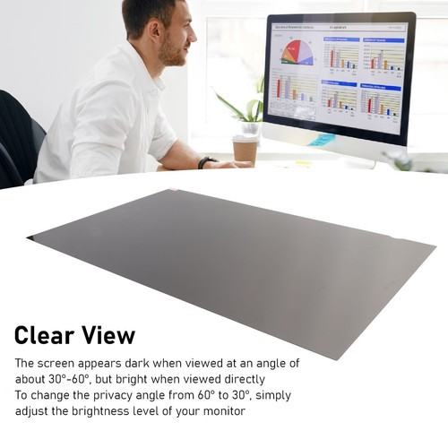 24in Laptop Screen Filter 16:10 Scratch Proof Prevents Dazzle Laptop Screen Hot - Afbeelding 16 van 22
