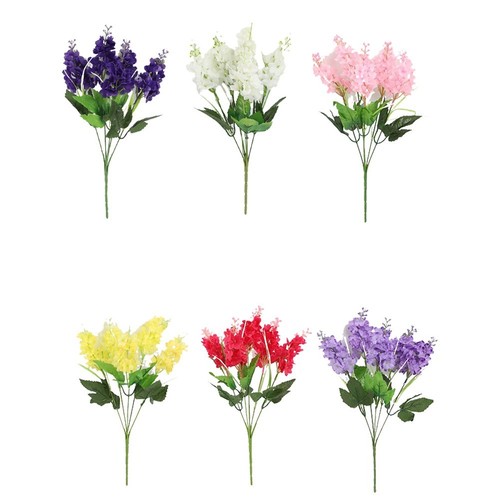 Amarillo Aspecto realista Seda de alta calidad Rosa Decoración de boda Rojo - Imagen 6 de 41