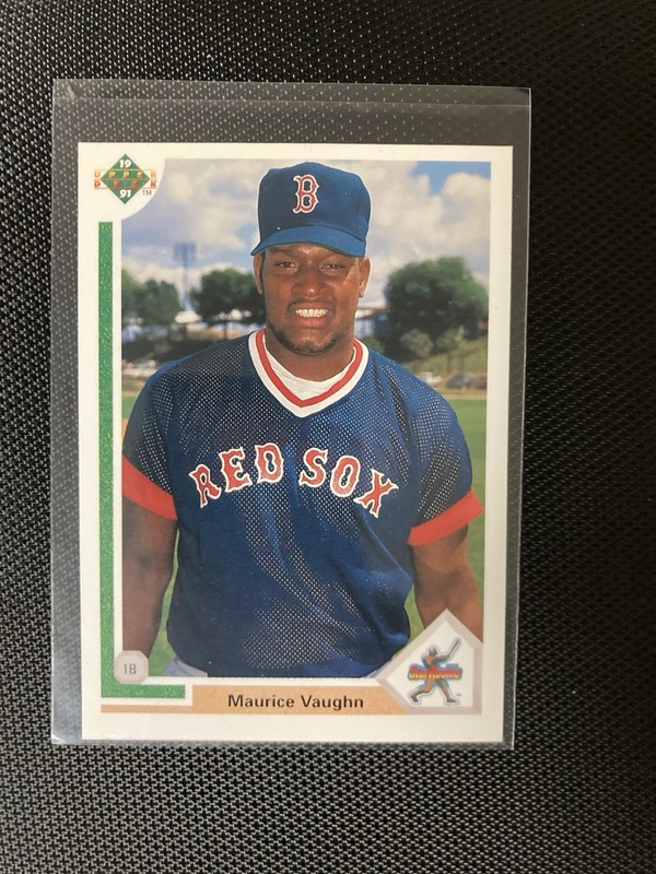 1991 Upper Deck #5 Maurice Vaughn Star Rookie